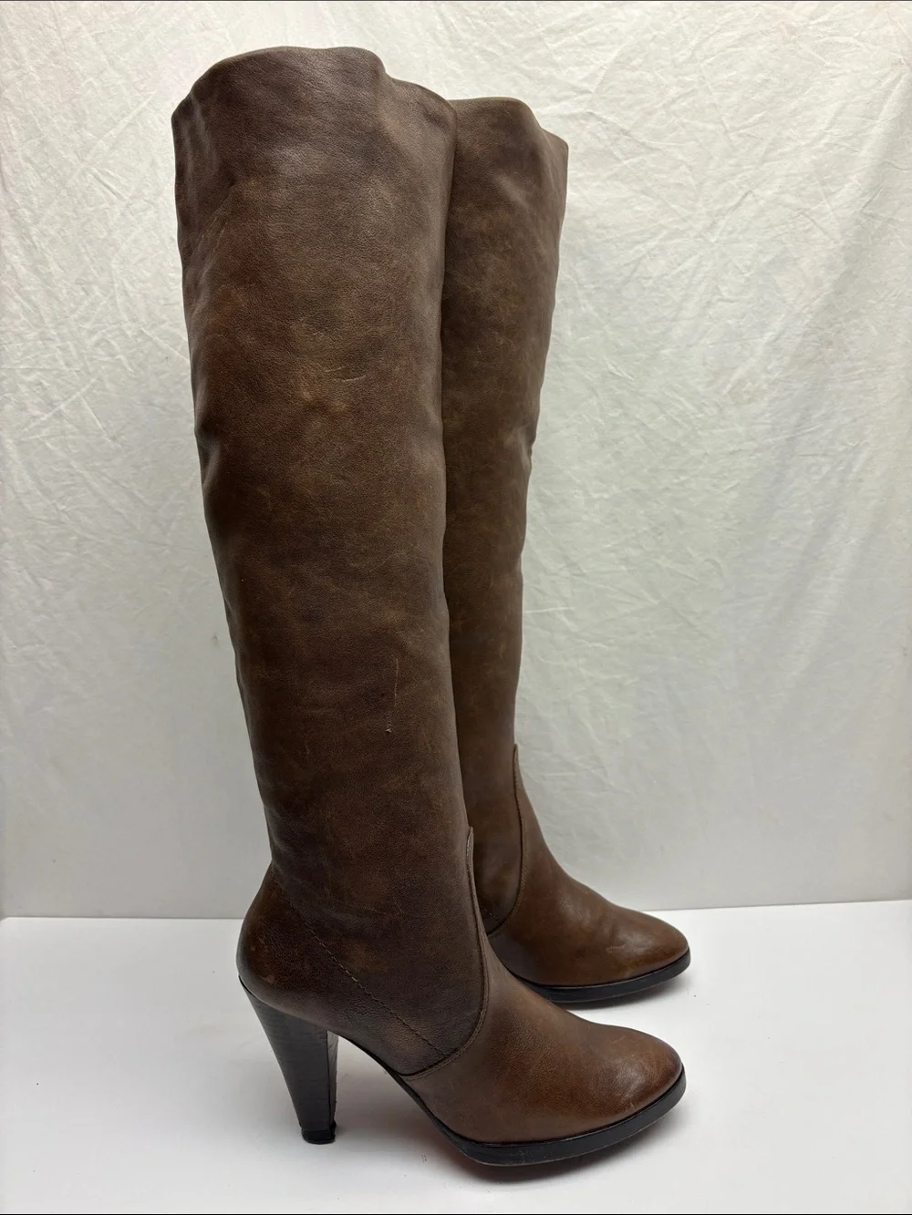 Kors Michael Kors over the knee heeled boots, SZ 7 M